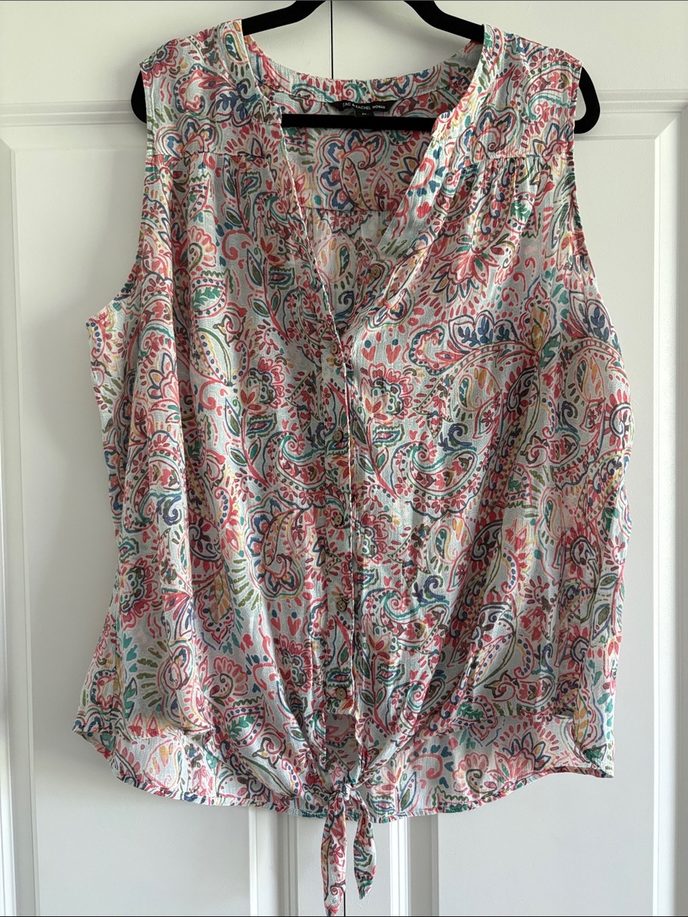 ZAC & RACHEL Woman Floral Multicolor Blouse - 2X